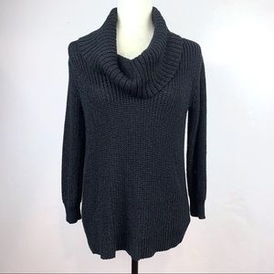 Michael Kors Black Turtleneck Sweater Size M